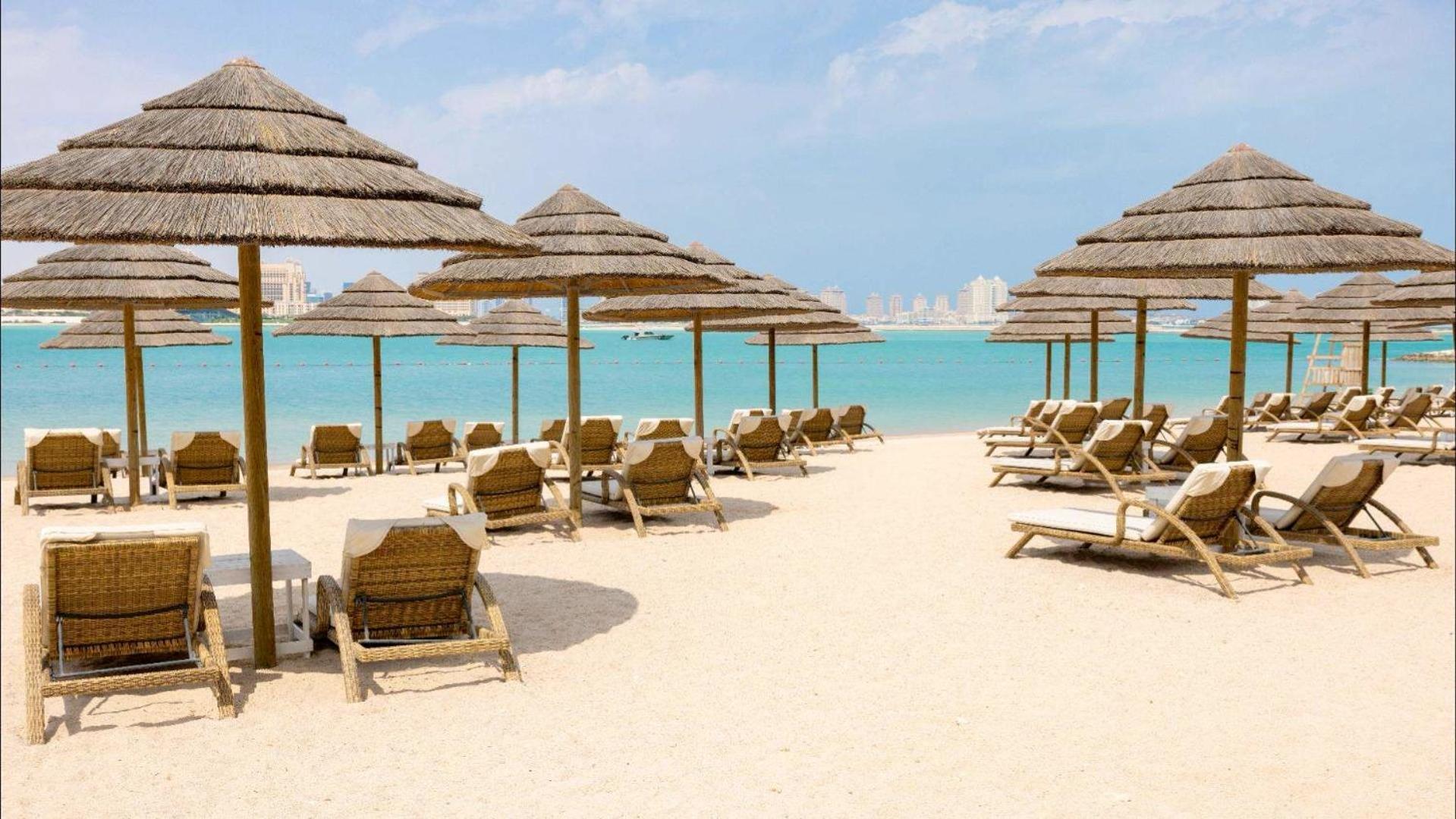 Doubletree By Hilton Doha Old Town Hotel Exterior photo Beach at Jumeirah Islands